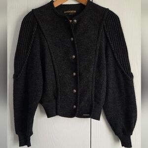 Geiger Gray Wool Blazer 40